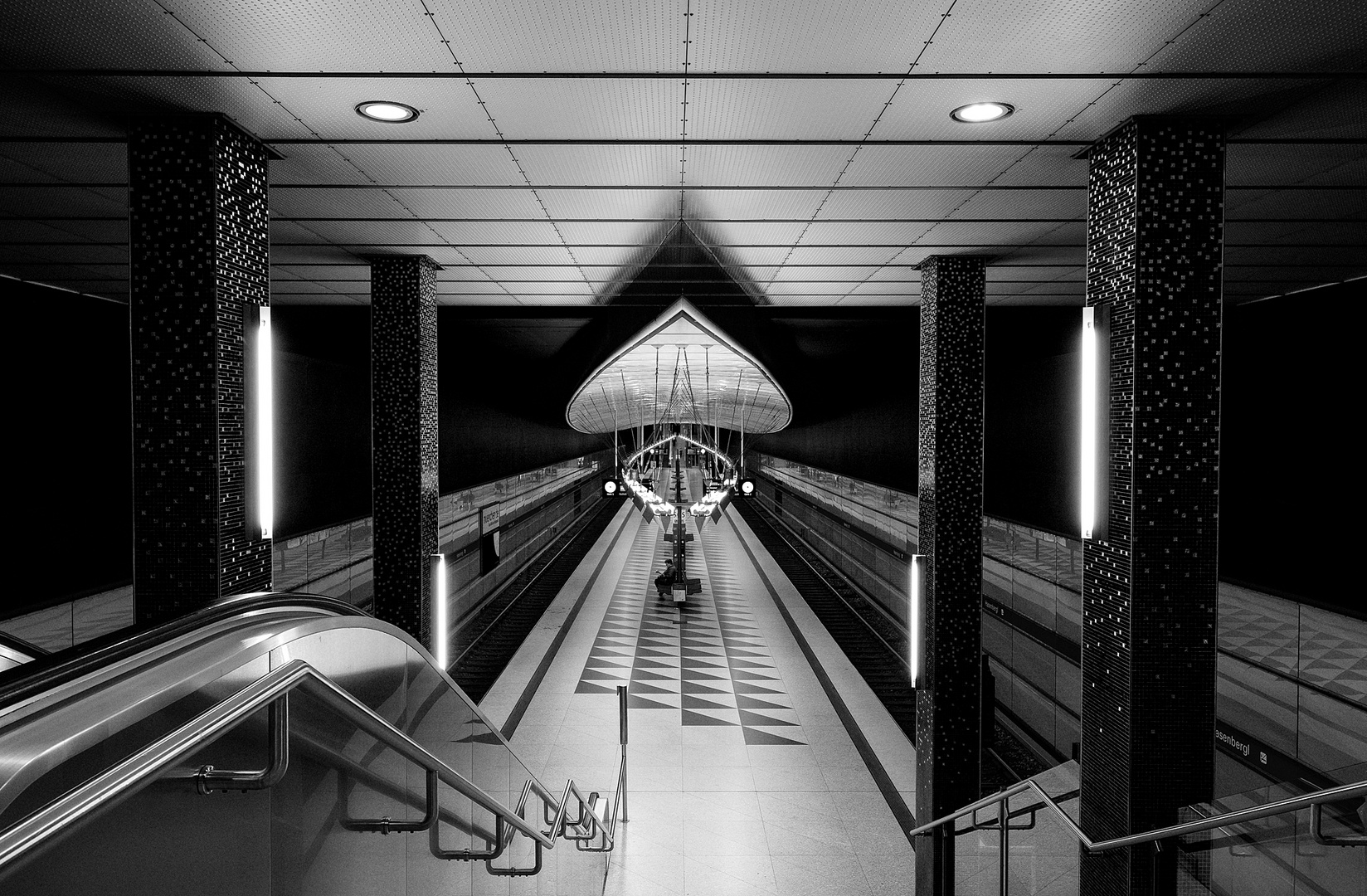 UBahnhof Hasenbergl Foto & Bild world, münchen, architektur Bilder