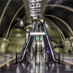 U-Bahnhof Heumarkt zu Köln am Rhein ....