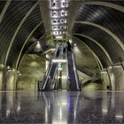 U-Bahnhof Heumarkt zu Köln am Rhein ....