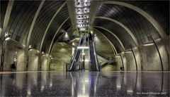 U-Bahnhof Heumarkt zu Köln am Rhein ....