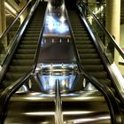 U-Bahnhof Köln-Heumarkt - unterste Ebene Rolltreppe zur Mittelebene