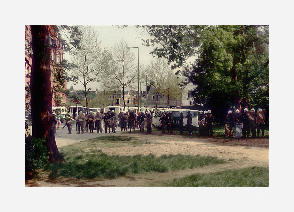 U-Bahnhof Rathaus Steglitz, wahrscheinlich im April 1984