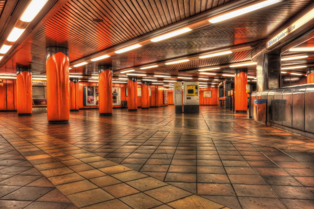 U-Bahnhof Siemensdamm in Berlin