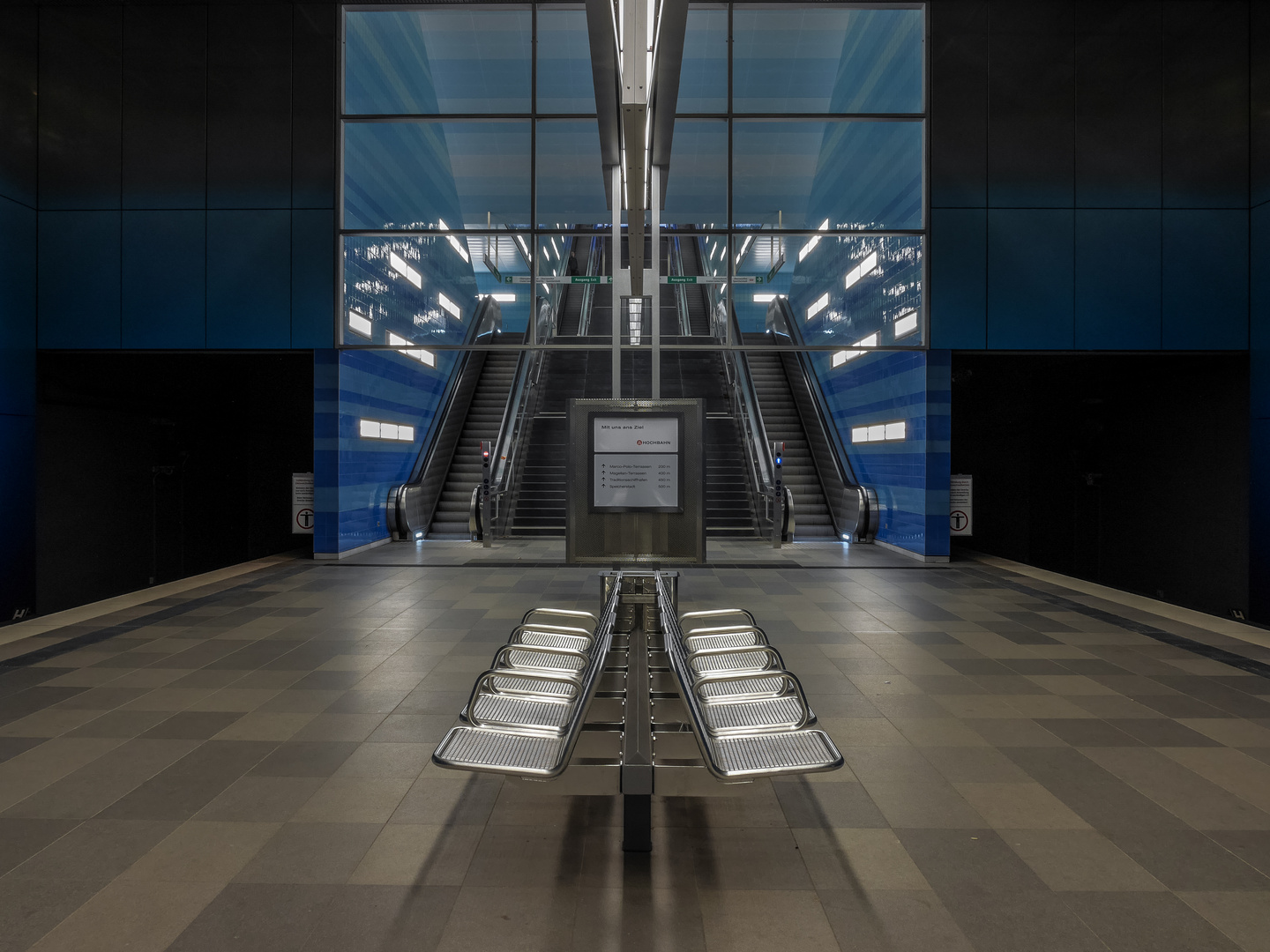 U-Bahnhof Überseequartier, Hamburg Hafencity