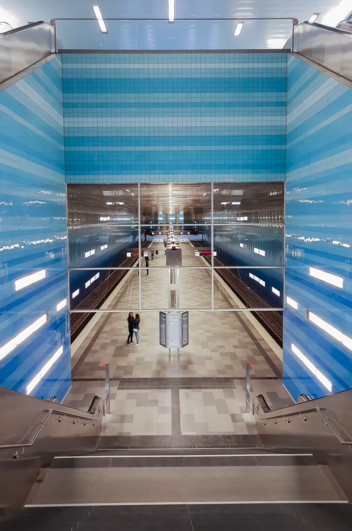 U-Bahnhof Überseequartier in Hamburg