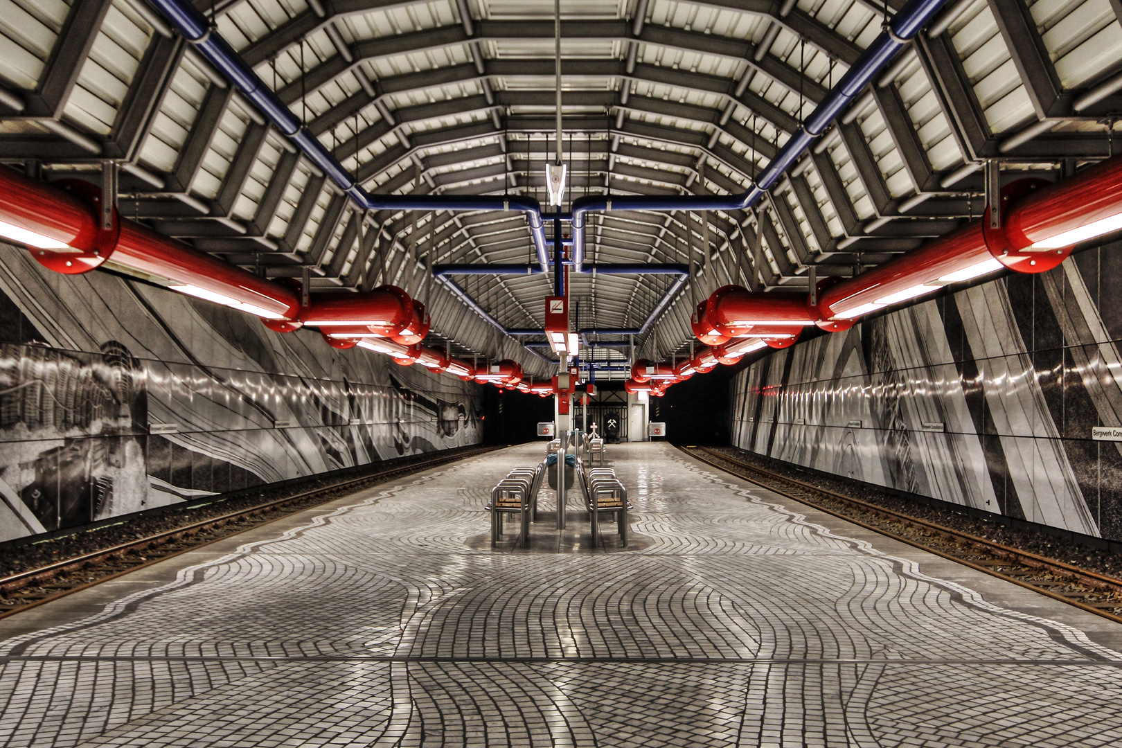 U-Bahnstation Bergwerk Consolidation