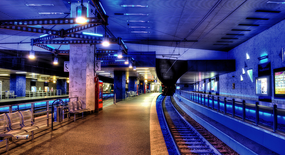 U-Bahnstation des Essener Hauptbahnhofs