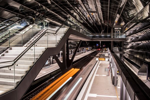 U-Bahnstation ELBBRÜCKEN IV