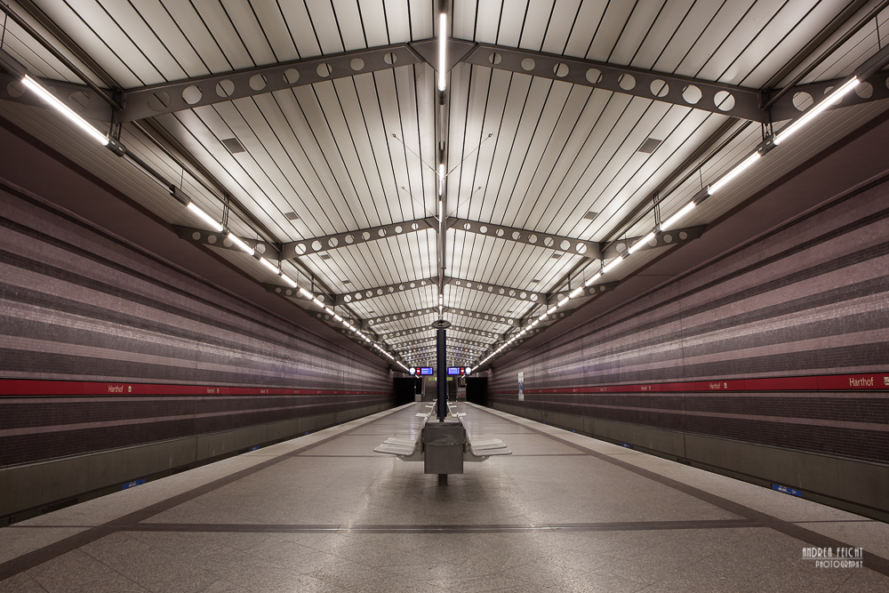 U-Bahnstation Harthof in München