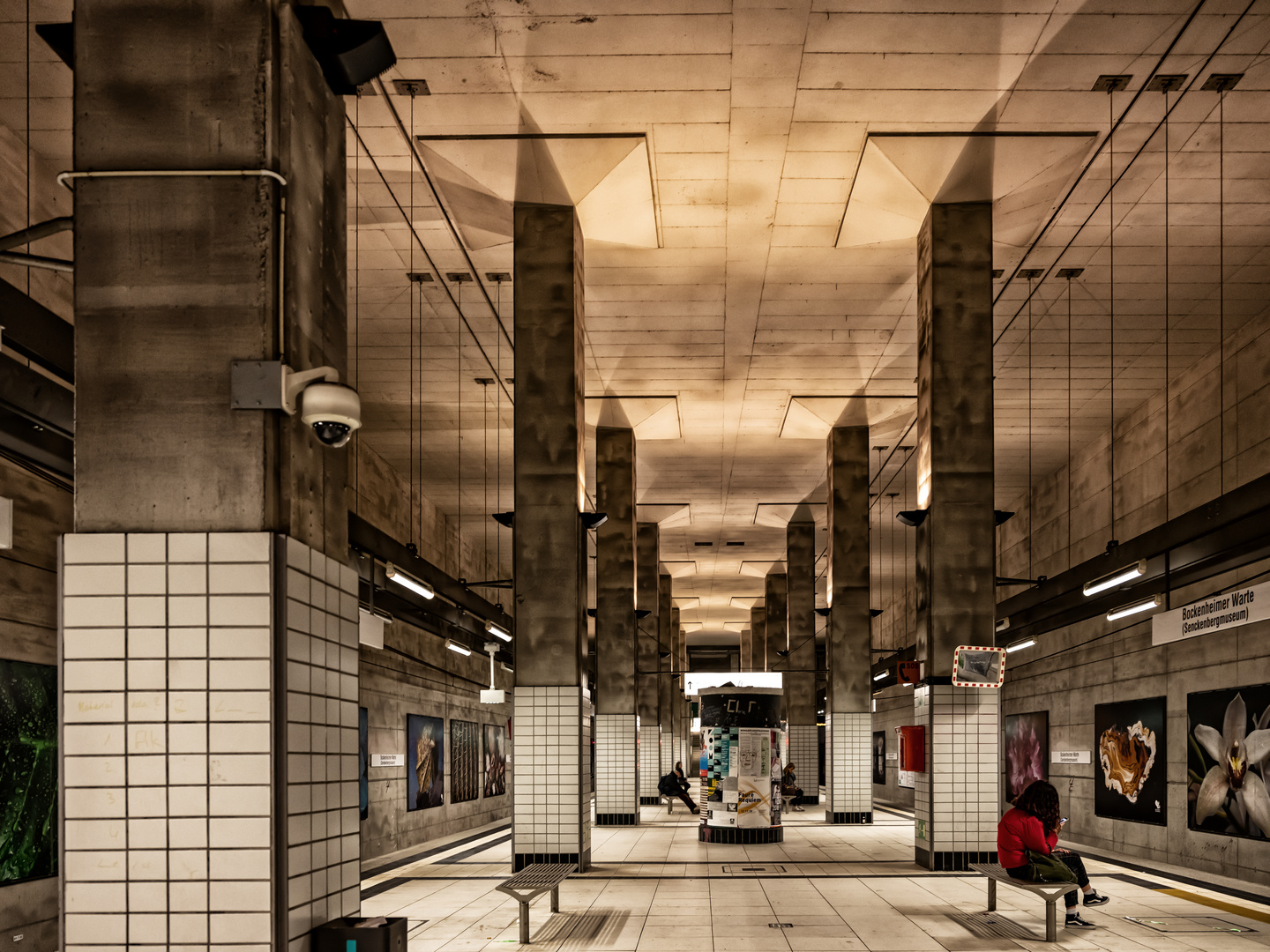 U-Bahnstation in Frankfurt