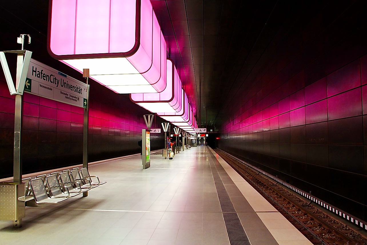 U-Bahnstation in Hamburg