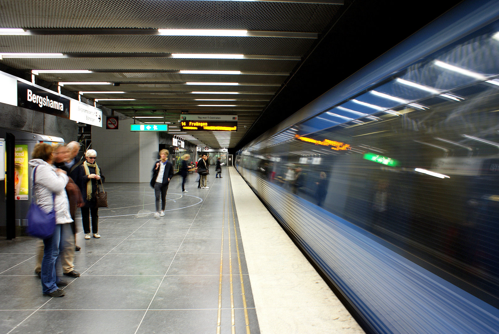 U-Bahnstation in Stockholm