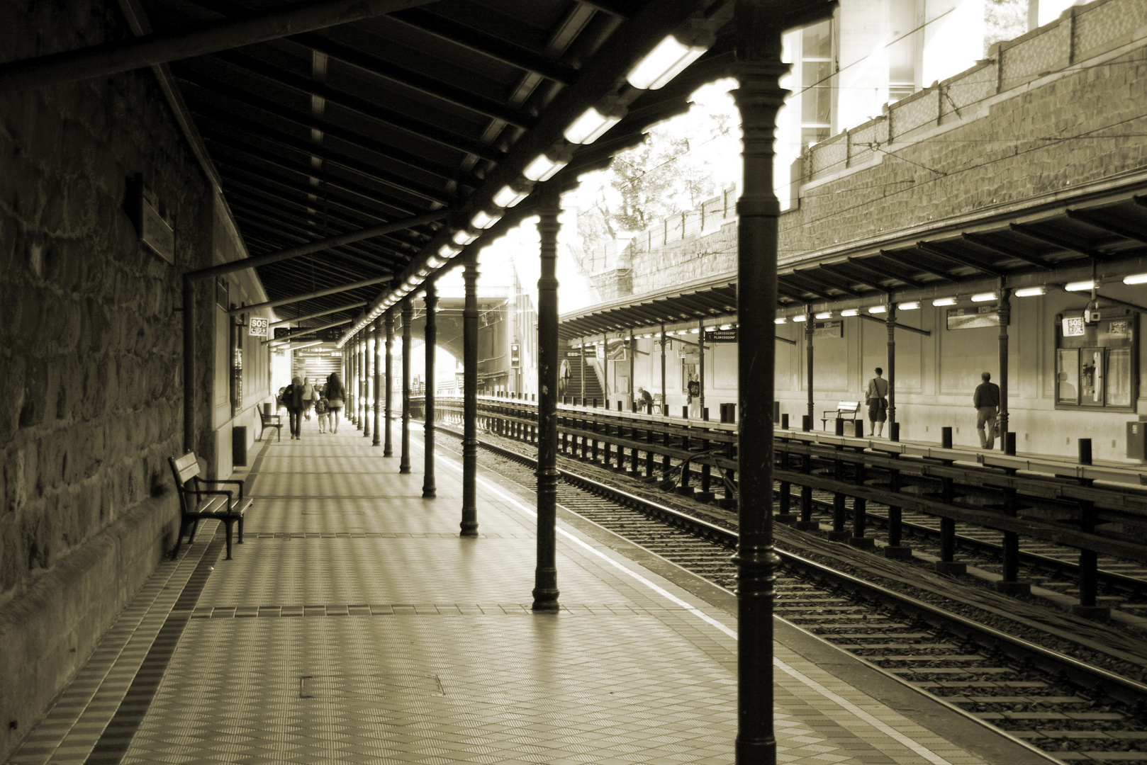 U-Bahnstation in Wien