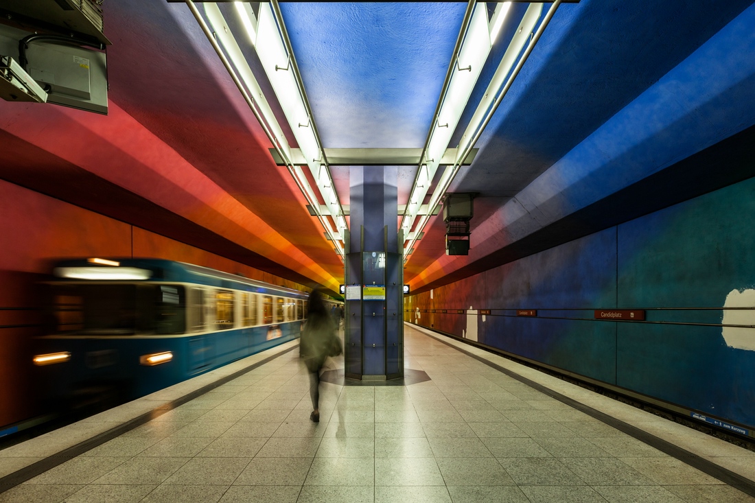 U-Bahnstation -München Canditplatz