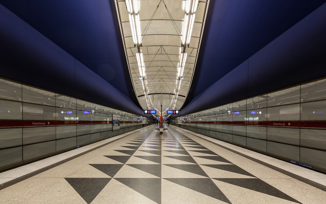 U-Bahnstation München - Hasenbergl