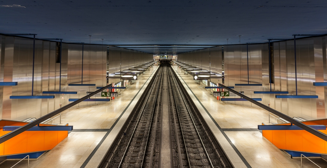 U-Bahnstation München - Olympia Einkaufszentrum