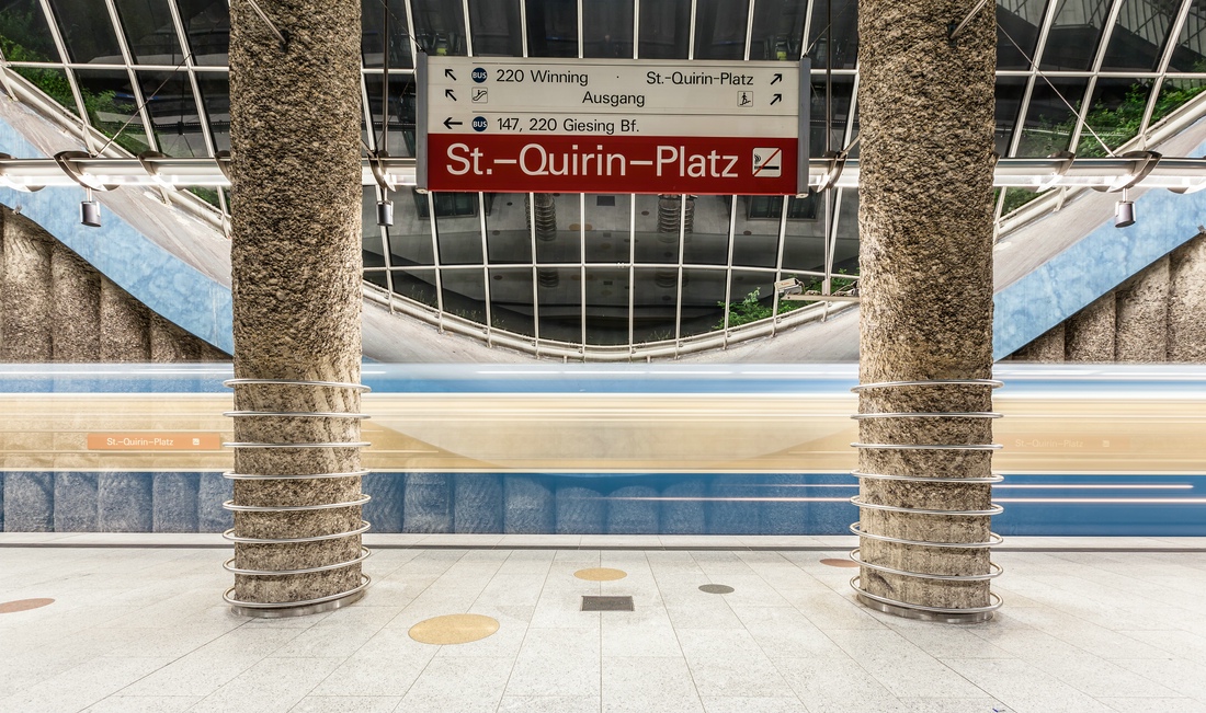 U-Bahnstation München - St.-Quirin-Platz #2