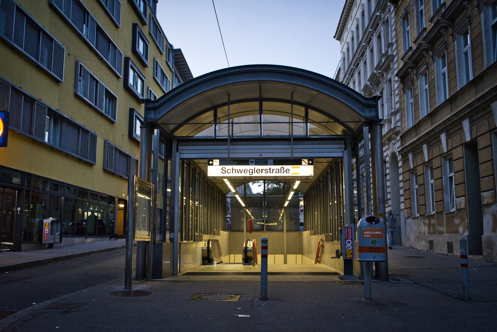 U-Bahnstation Wien Schweglerstraße 