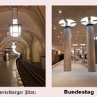 U-Bahnstationen in Berlin - Alt und Mordern