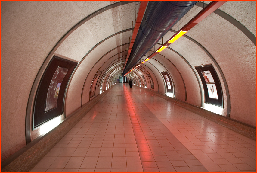 U- Bahntunnel in Rom