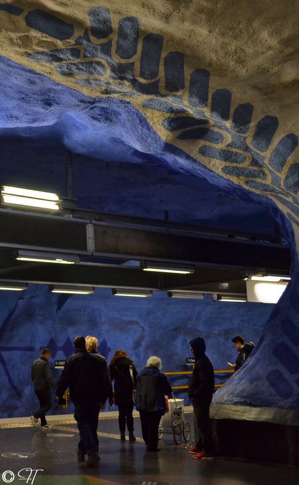 U-Bahntunnel in Stockholm