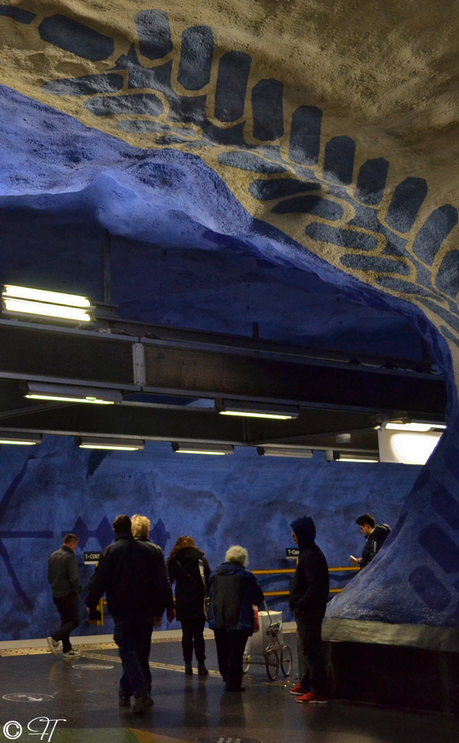 U-Bahntunnel in Stockholm