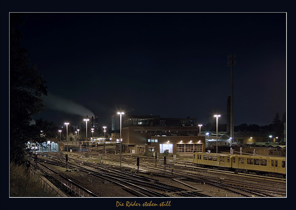 U-Bahnwerkstatt der BVG am Olympiastadion