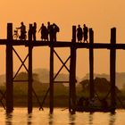 U-Bein-Brücke am Taungthaman-See