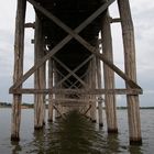 U-Beinbrücke, Unterkonstruktion, burma 2011