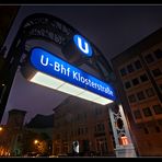 U-Bhf Klosterstraße