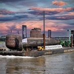 U-Boot auf dem Rhein ....