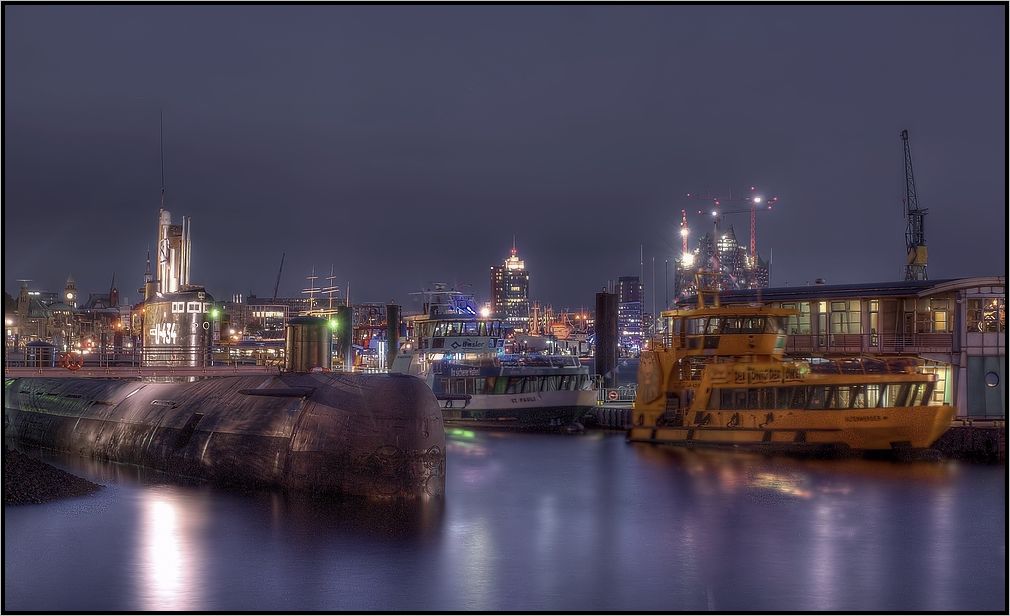 -U-Boot im Hafen-