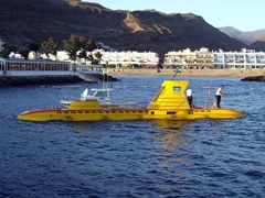 U-Boot in Puerto de Mogan