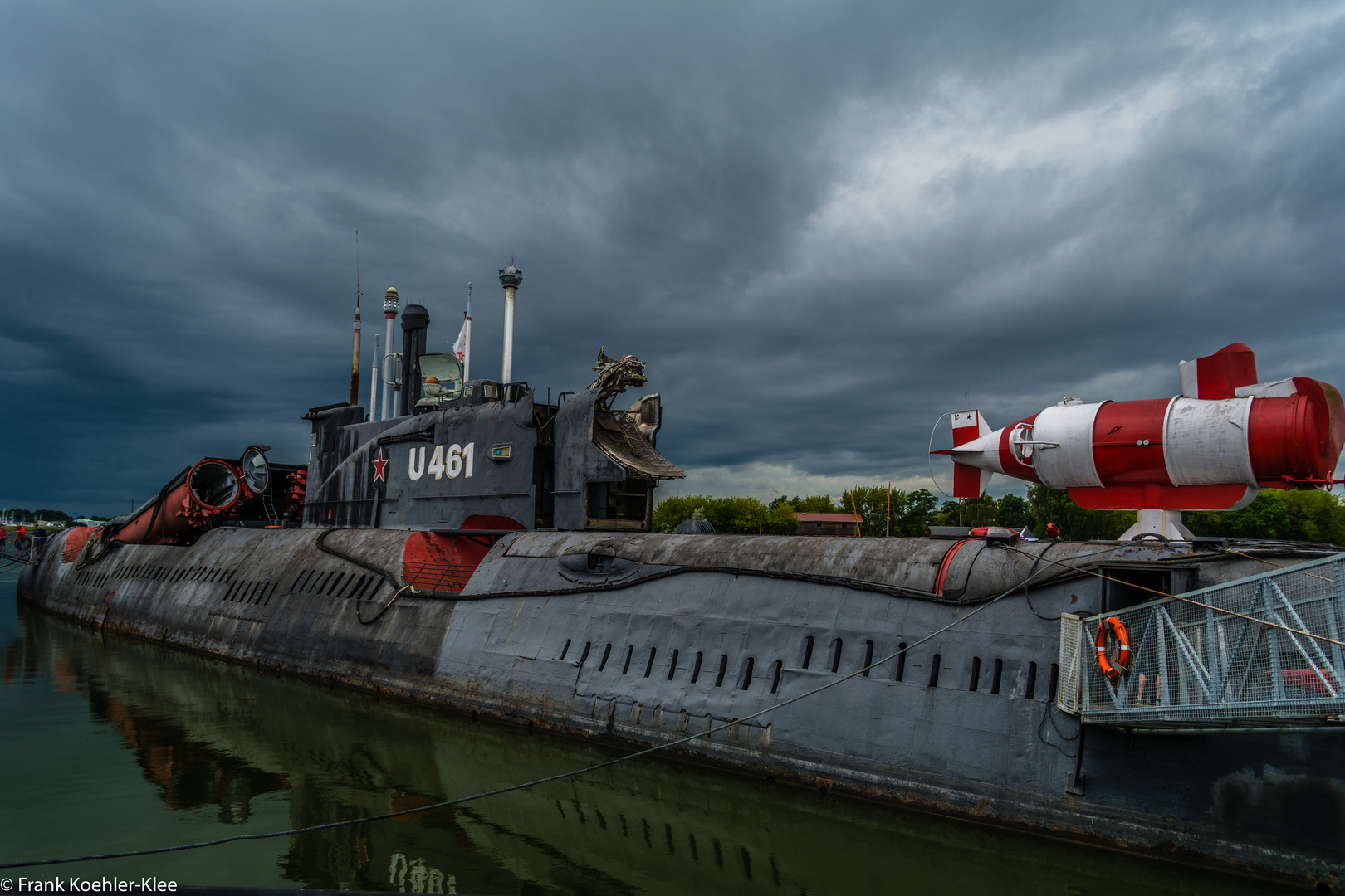 U-Boot Juliett U461 in Peenemünde