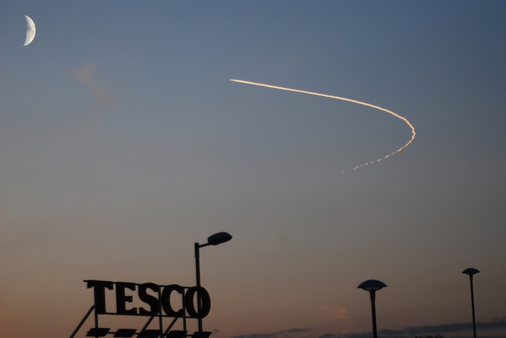 U-Turn at Tesco