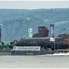 U17 auf dem Rhein vor Oberwesel !