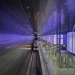 * U4 Bahn Hamburg *