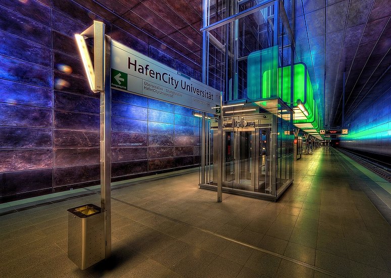 U4 Station Hafen City Universität