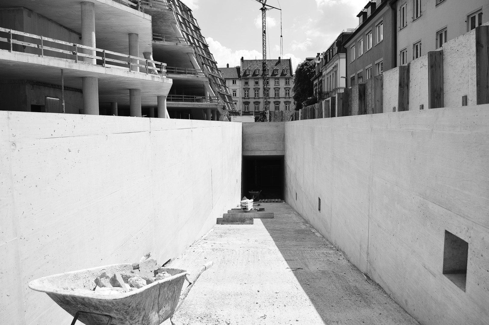 UB Baustelle Freiburg