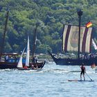 Ubena von Bremen bei der Auslaufparade der Kieler Woche