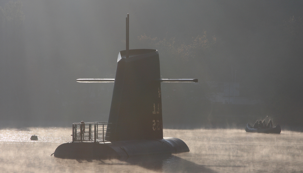 Uboot im Nebel