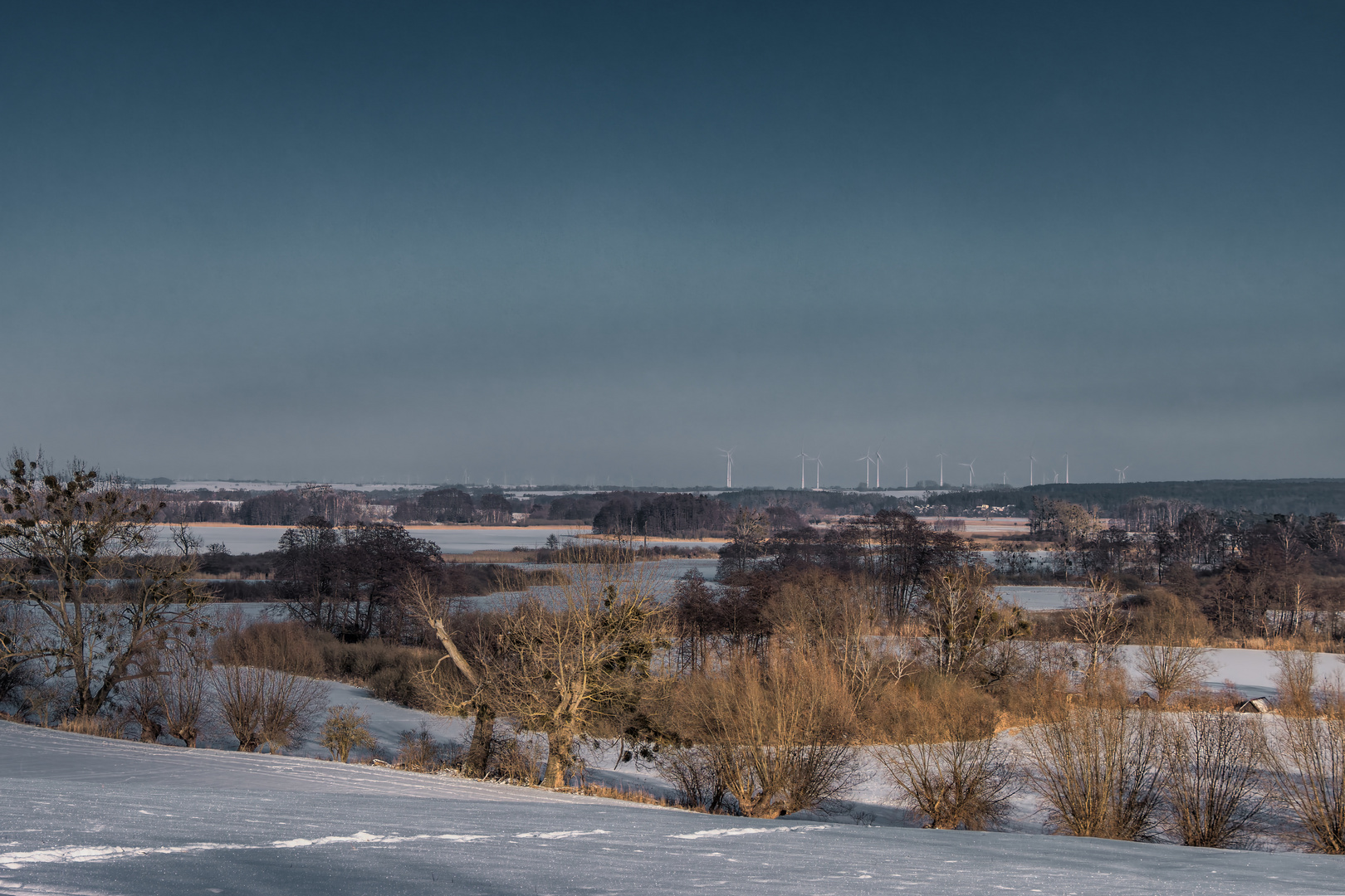 Uckermark im Winter