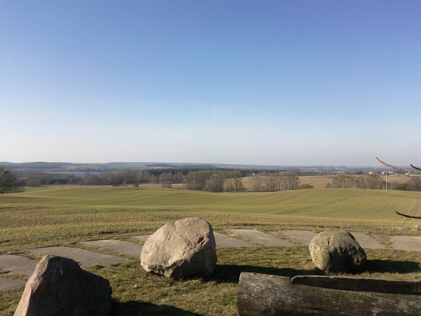 Uckermark in der Nähe des Oberuckersee