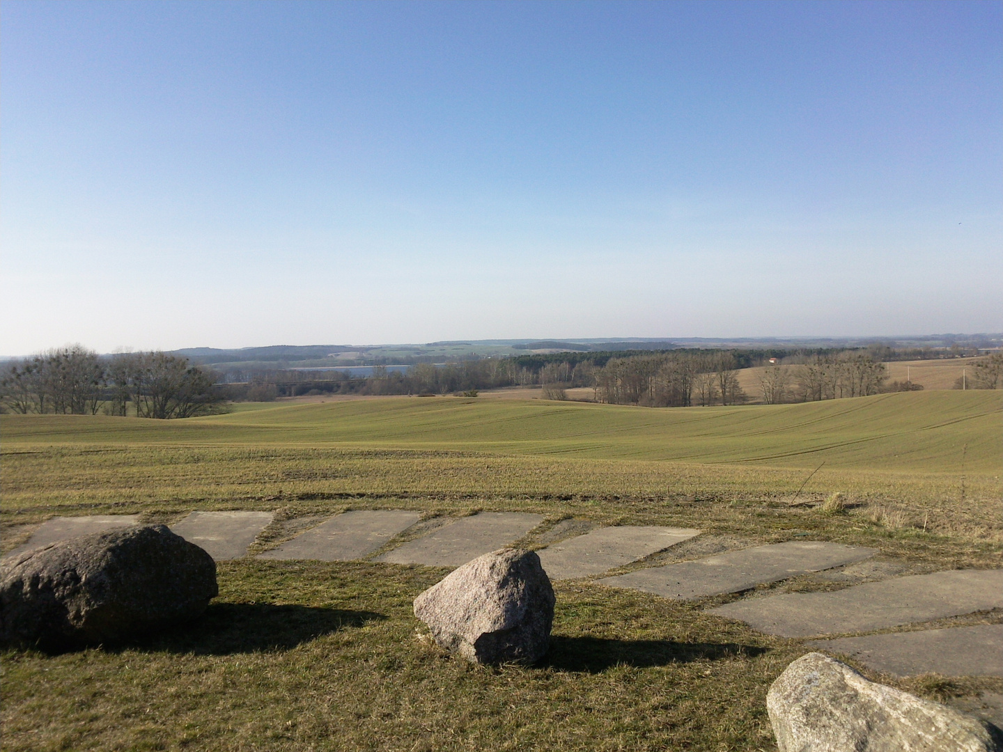 Uckermark in der Nähe des Unteruckersees