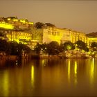 Udaipur bei Nacht