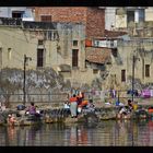 Udaipur - Waschen am Fluss