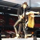 Udo Lindenberg und Josefine Busch in Nürnberg in Action