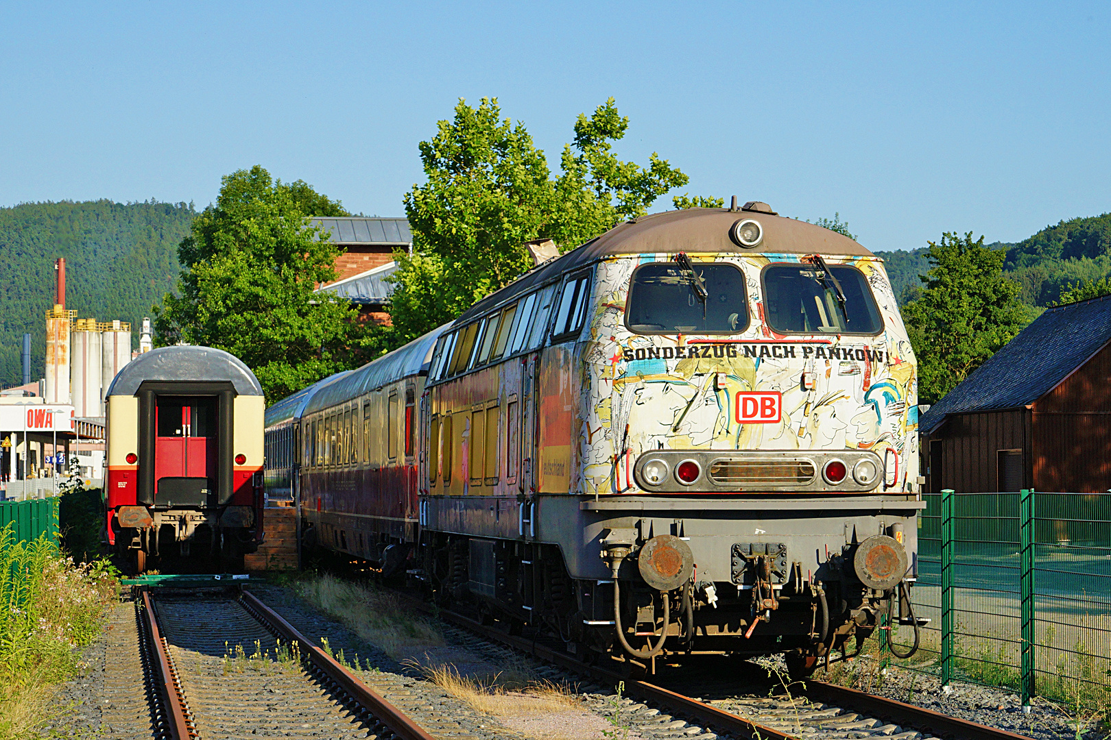 Udo Lindenbergs Sonderzug nach Pankow in Amorbach