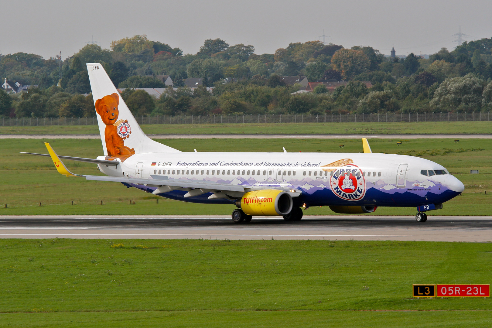 ÜBÄRFlieger am Boden