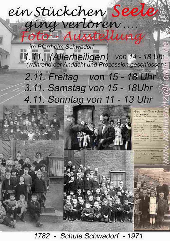 über 100 Jahre Schulklasesen - Fotos